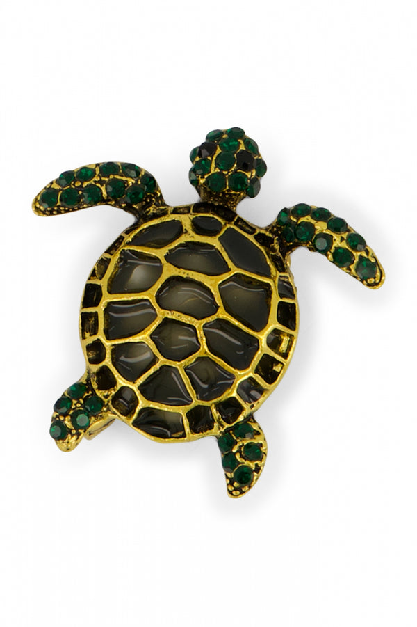 Broche Schildpad Accessoire | Groen