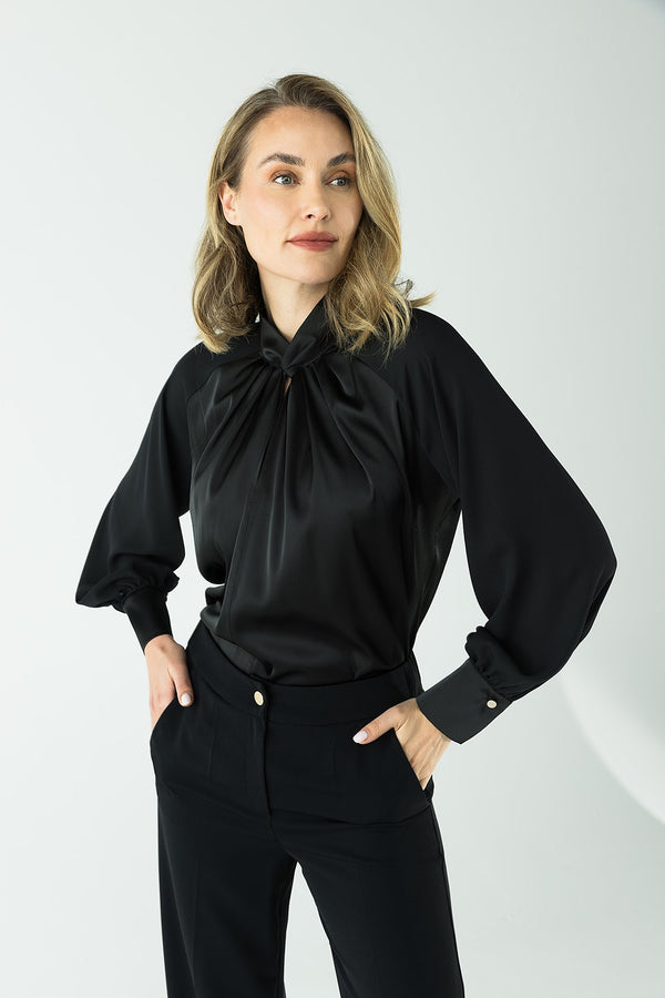 Aaf blouse | Zwart