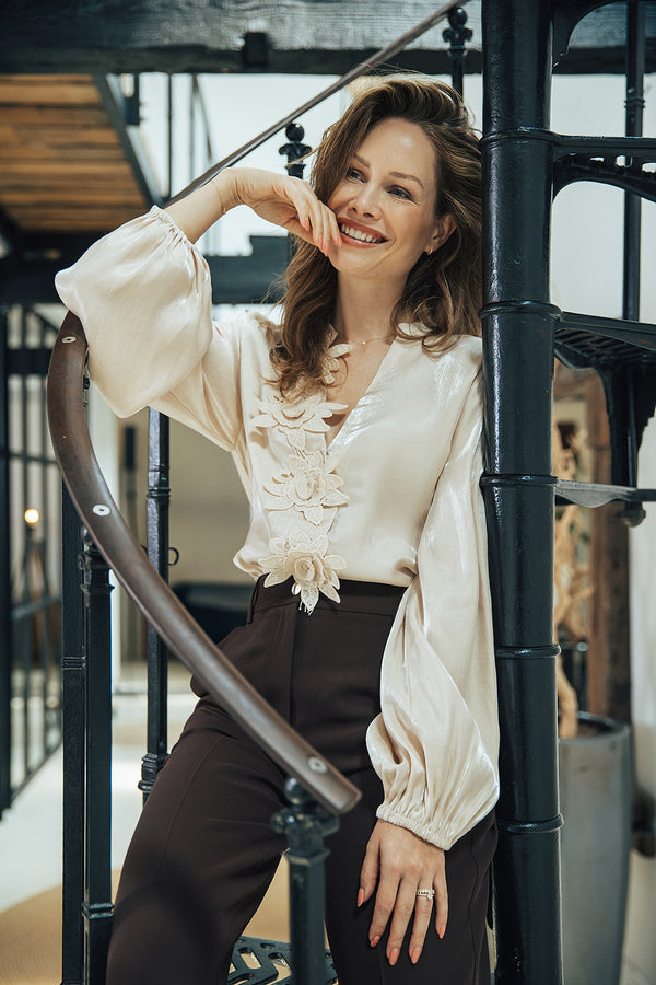 Ally Blouse | Off white