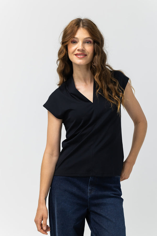 Mariek T-Shirt | Zwart