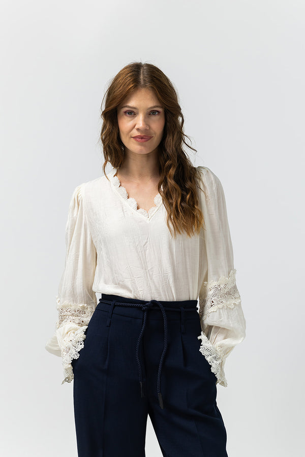 Aicha Blouse | Off white