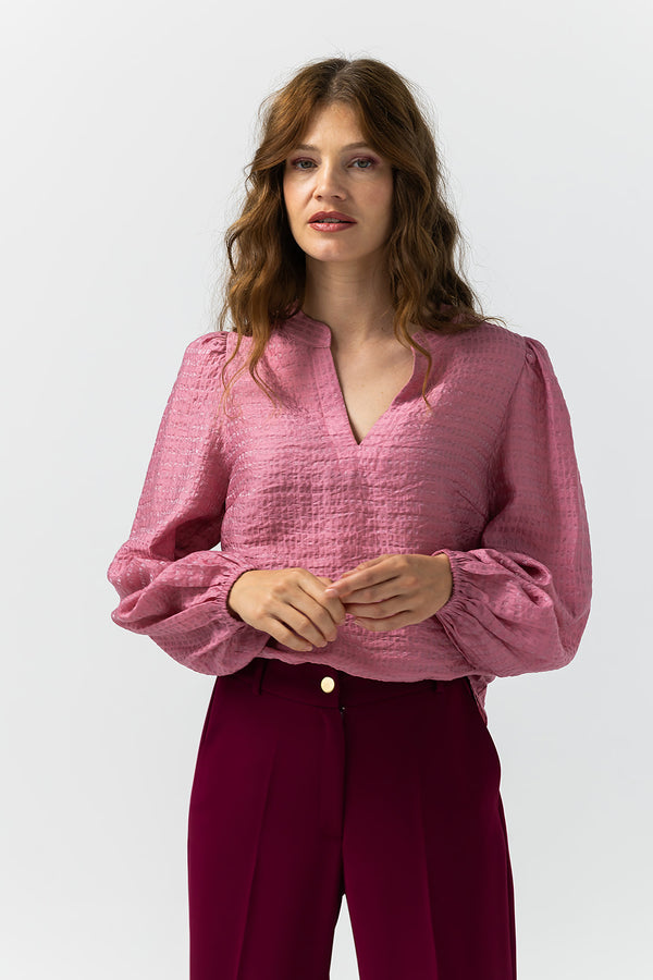 Ageeth Top | Roze soft