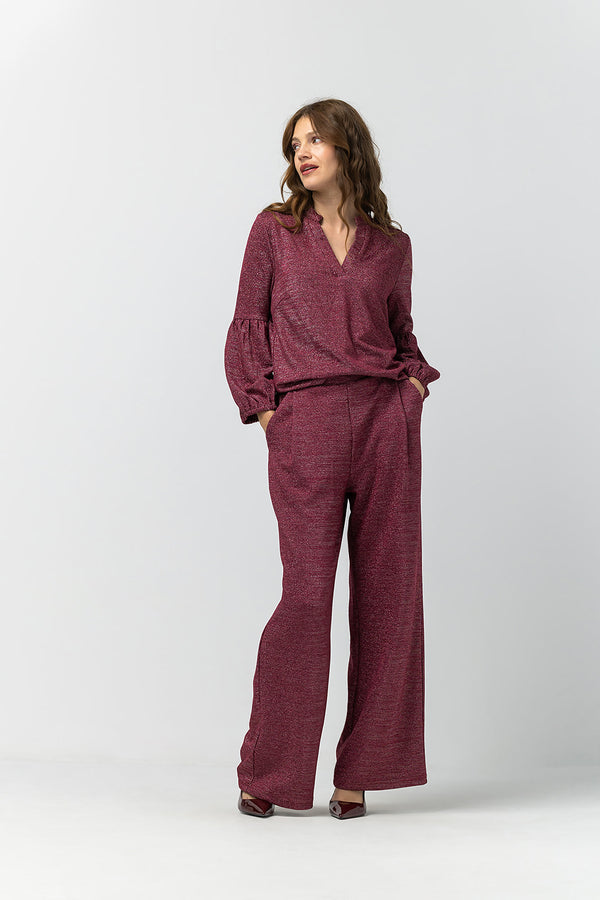 Riet Pantalon | Bordeaux