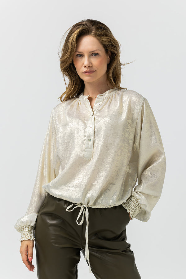 Alies Blouse | Goud