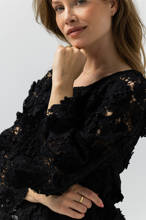 Margriet Top | Zwart