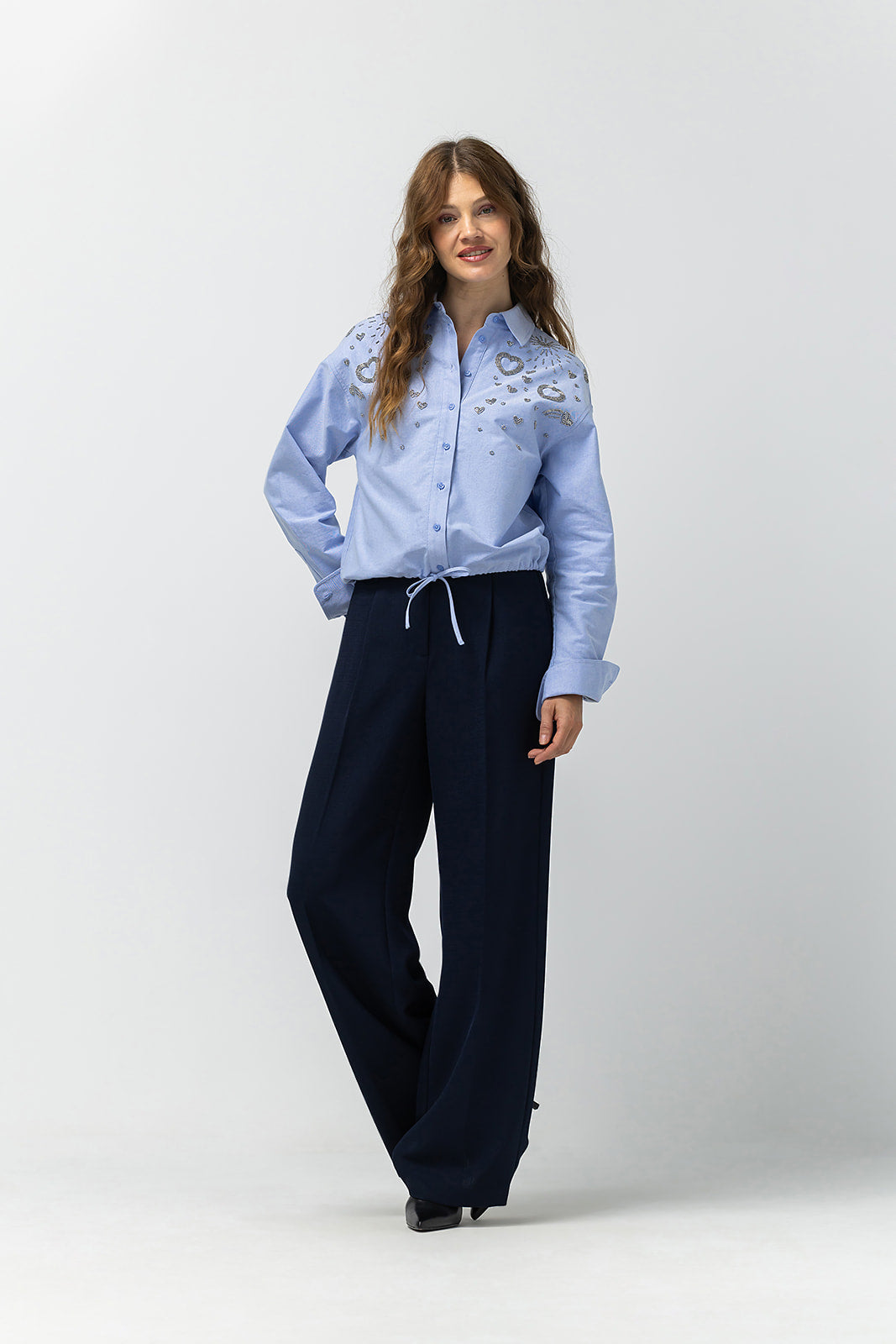 Donker blauw