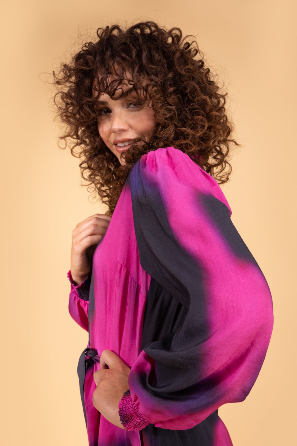 Fuchsia / Black